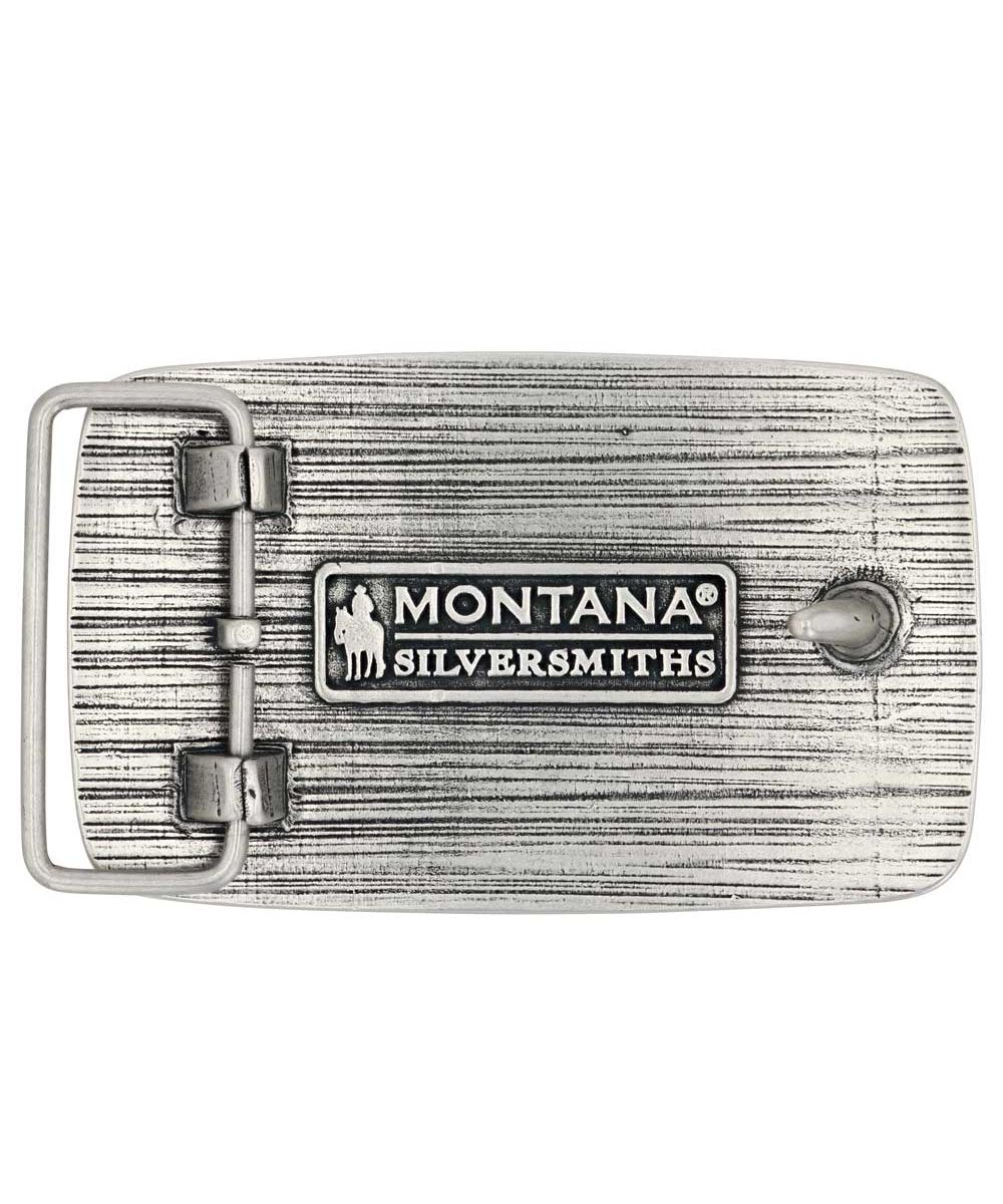 Montana Silversmiths Men's Cowboy Sh*t Attitude Buckle - Image 2