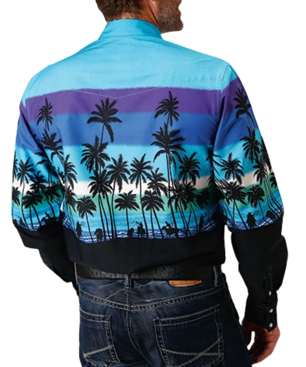 Roper Men's Vintage Snap Shirt - Image 2