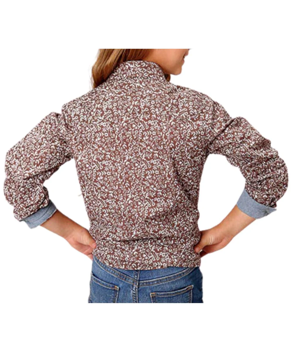 Roper Girls' Frontier Snap Shirt - Image 2