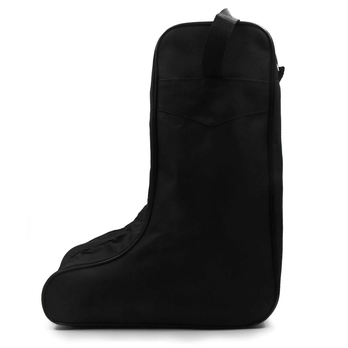 MF Western Products Mens Cord Twin Black Boot Bag - Image 3