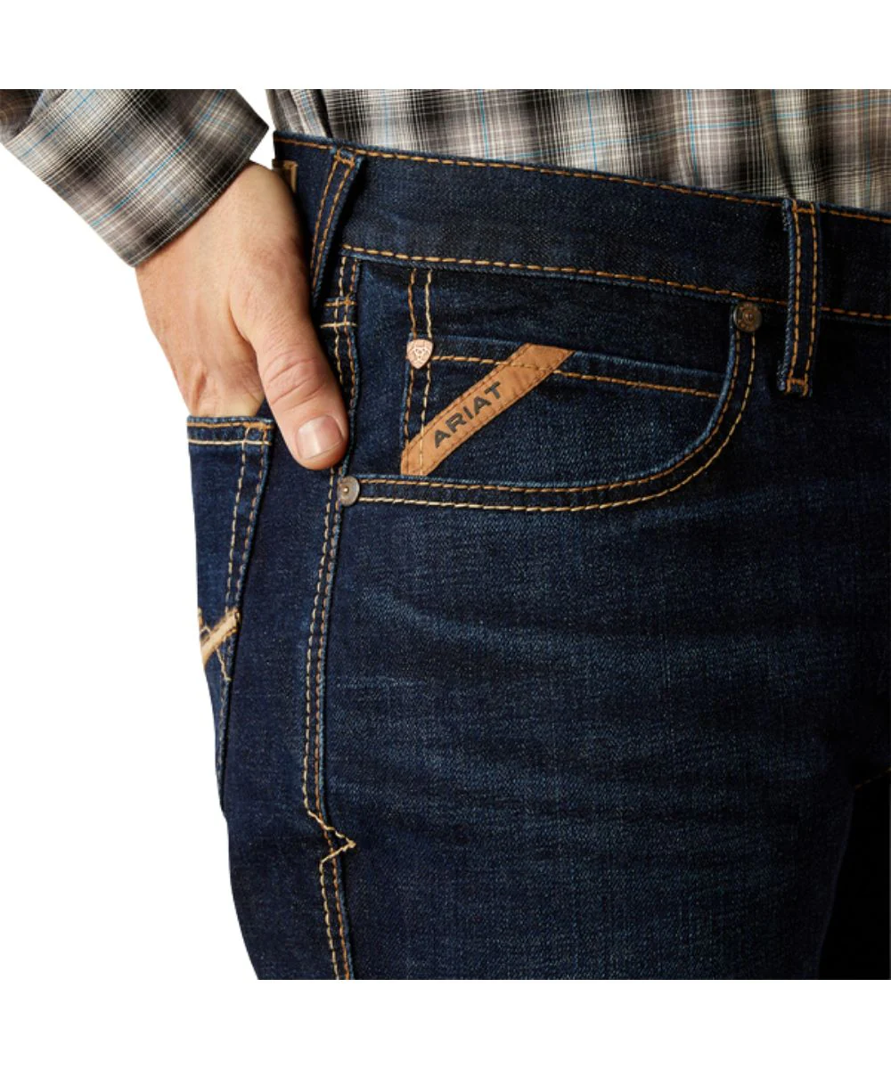Ariat Men's M4 Relaxed Ranchford Boot Cut Jean - Image 5