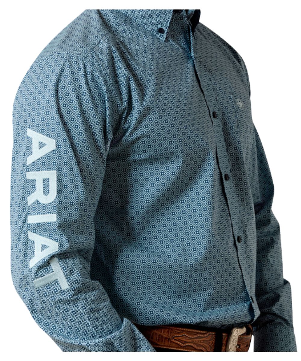 Ariat Men's Team Jansen Button Down Shirt - Image 3