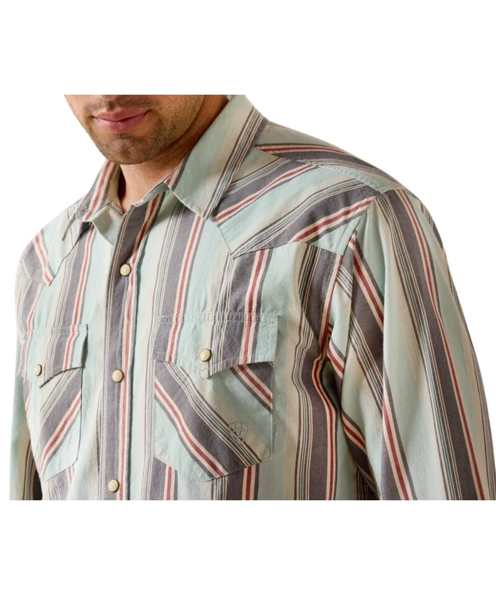 Ariat Men's Retro Hesperus Fitted Snap Shirt - Image 3