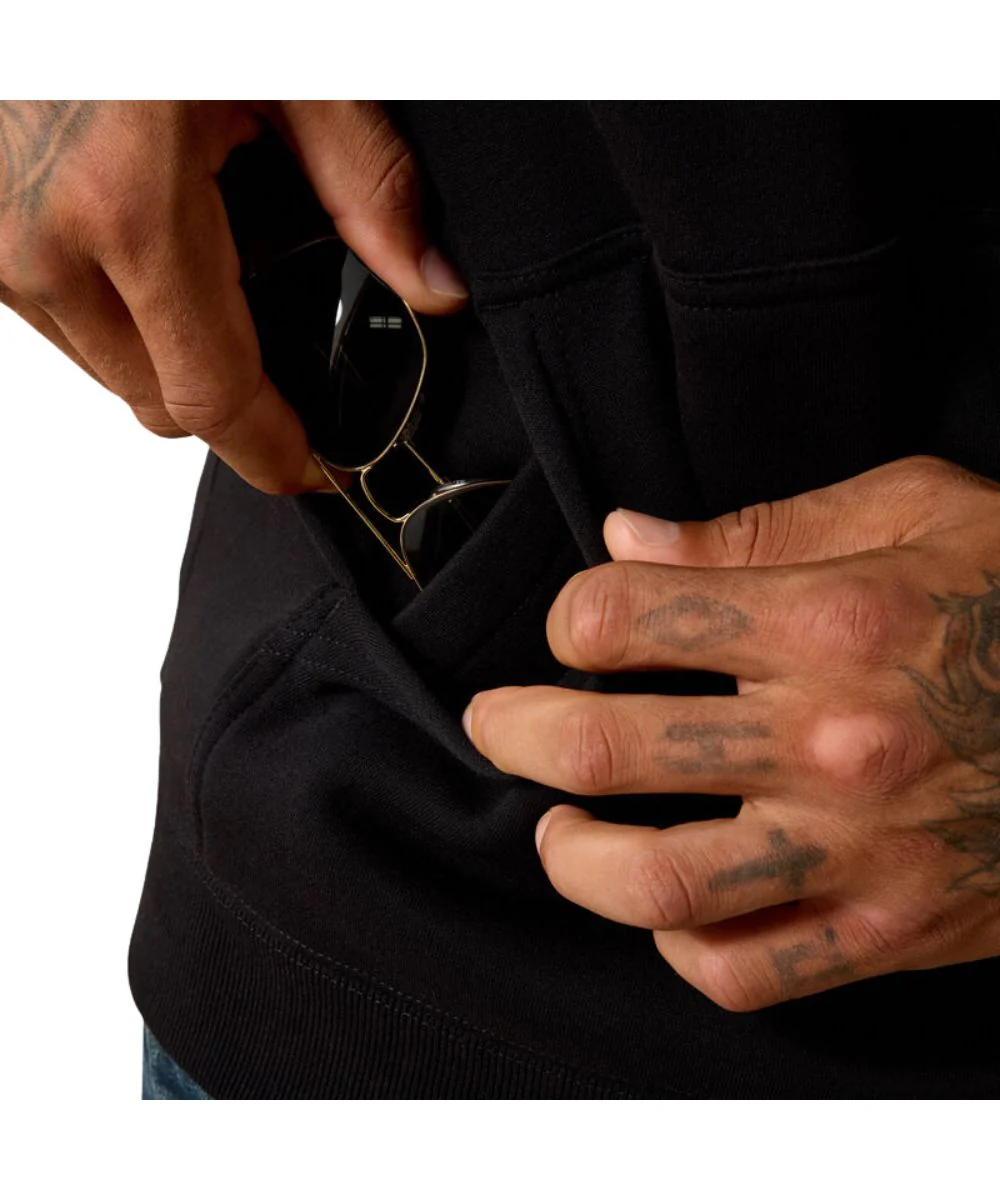 Ariat Men's Rebar Duct Logo Hoodie - Image 3