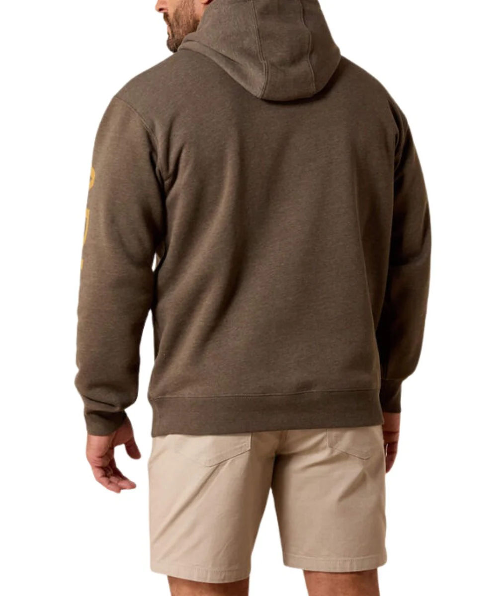 Ariat Men's Rebar Logo Hoodie - Image 2