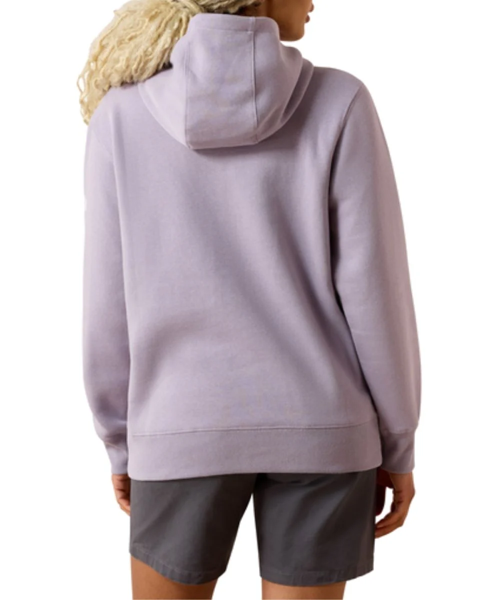Ariat Women's Rebar 1/2 Zip Logo Hoodie - Image 2