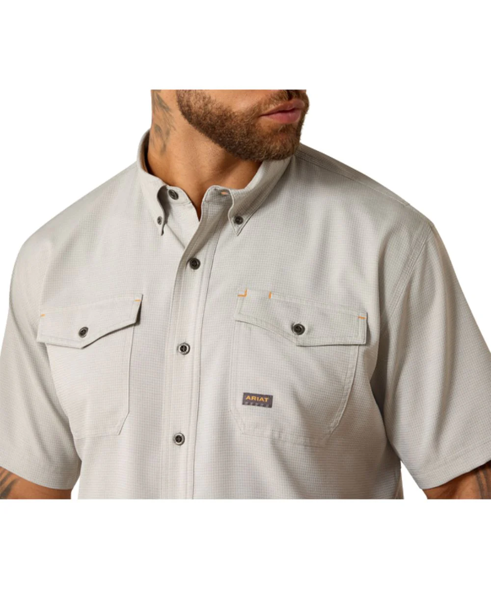 Ariat Men's Rebar Made Tough VentTEK Work Shirt - Image 3