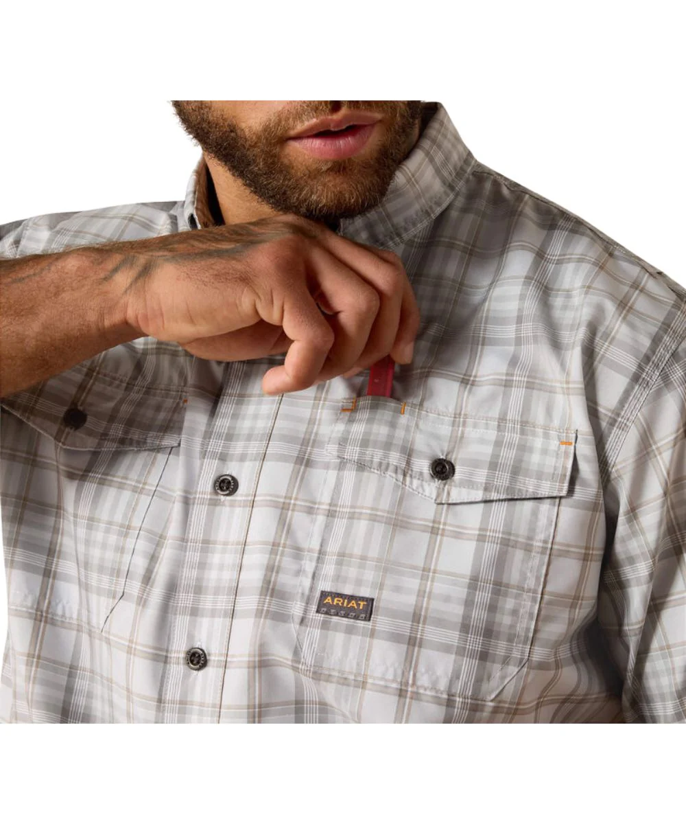 Ariat Men's Rebar Made Tough VentTEK Work Shirt - Image 3