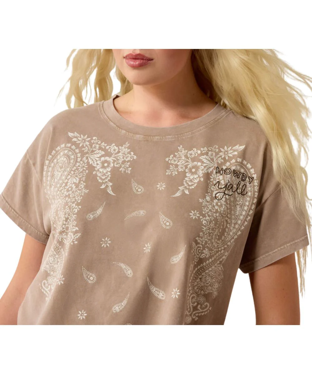 Ariat Women's Paisley Tee - Image 3