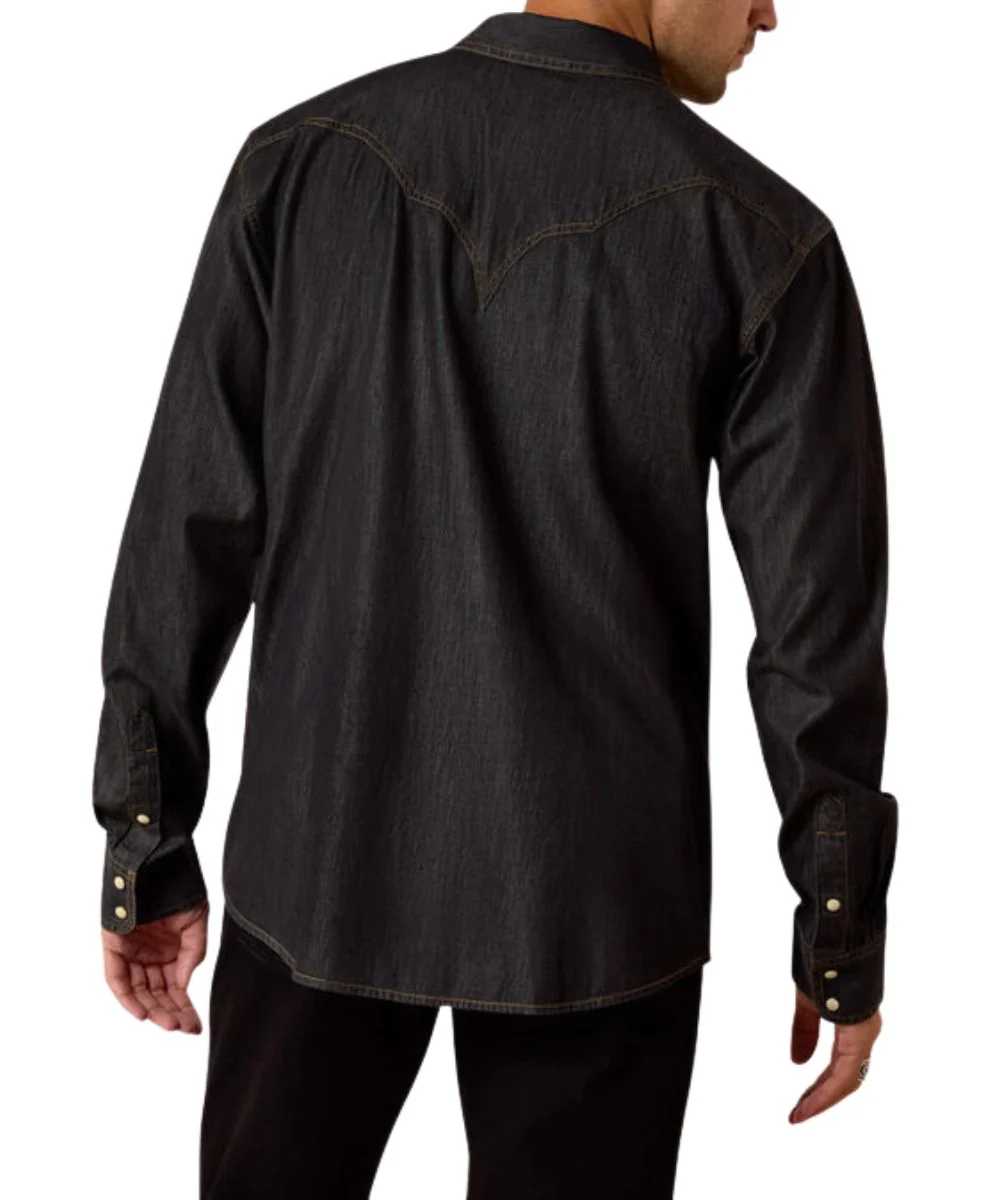 Ariat Men's Retro Halford Fitted Snap Shirt - Image 2