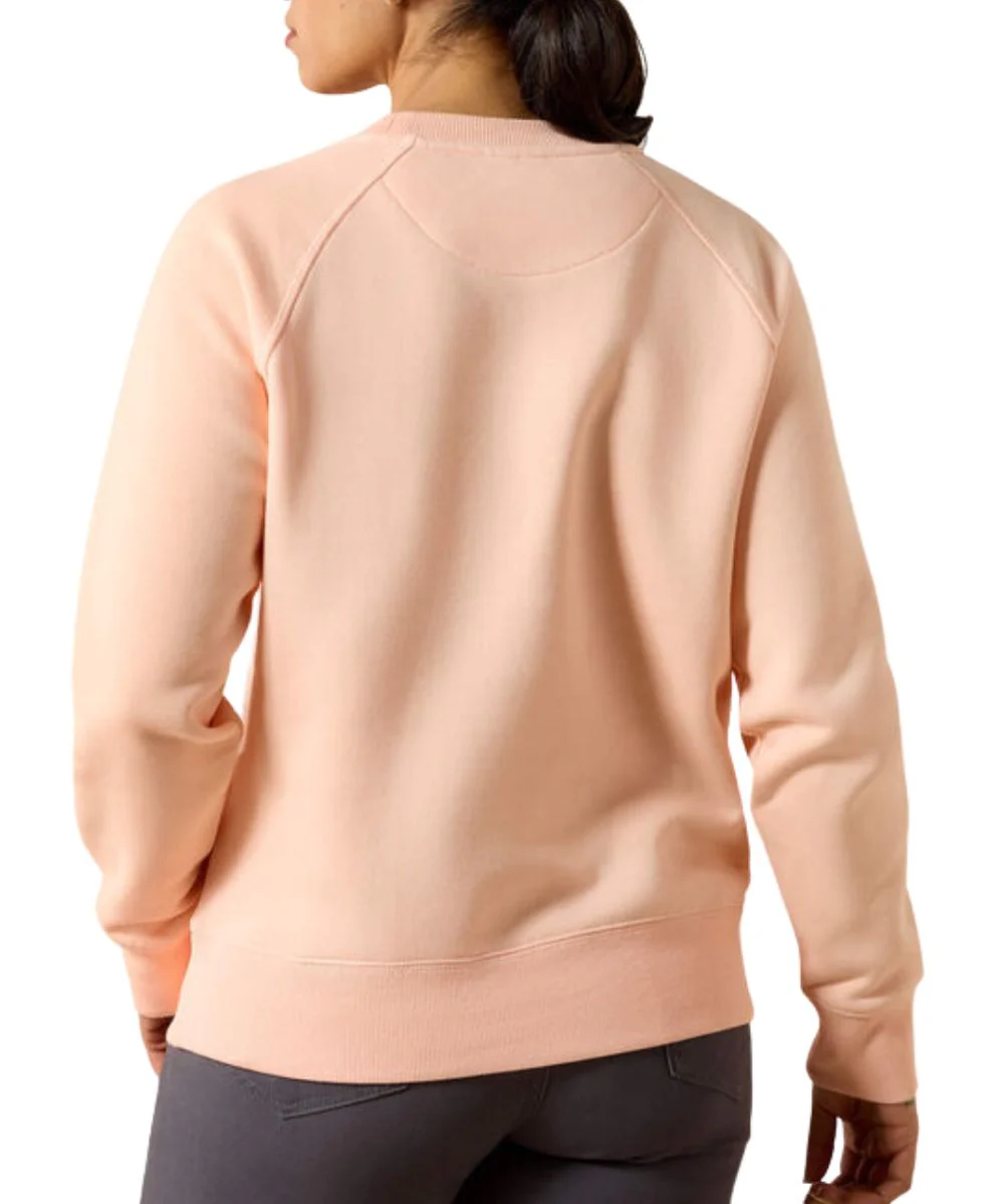 Ariat Women's Rebar Lightweight Fleece Sweatshirt - Image 2