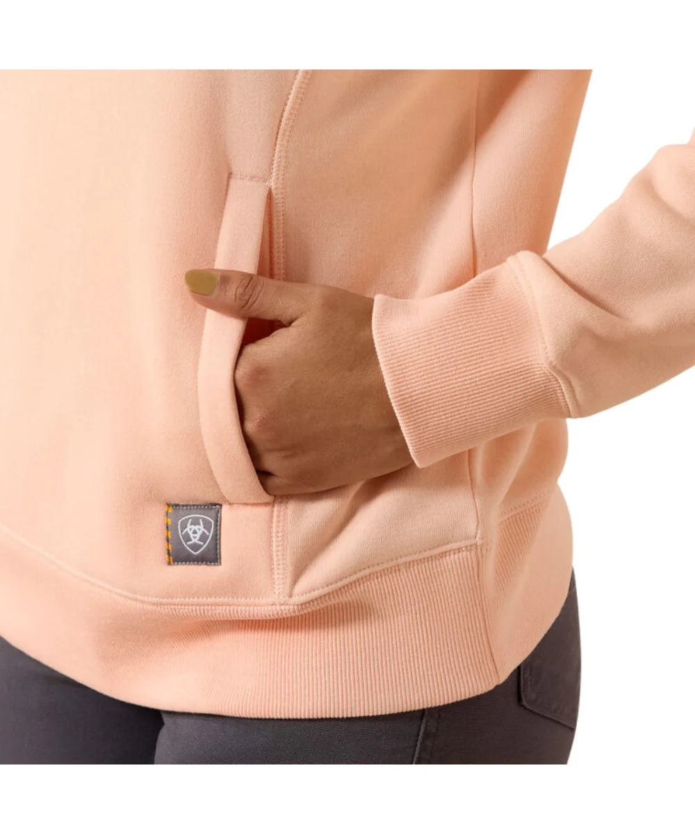 Ariat Women's Rebar Lightweight Fleece Sweatshirt - Image 3