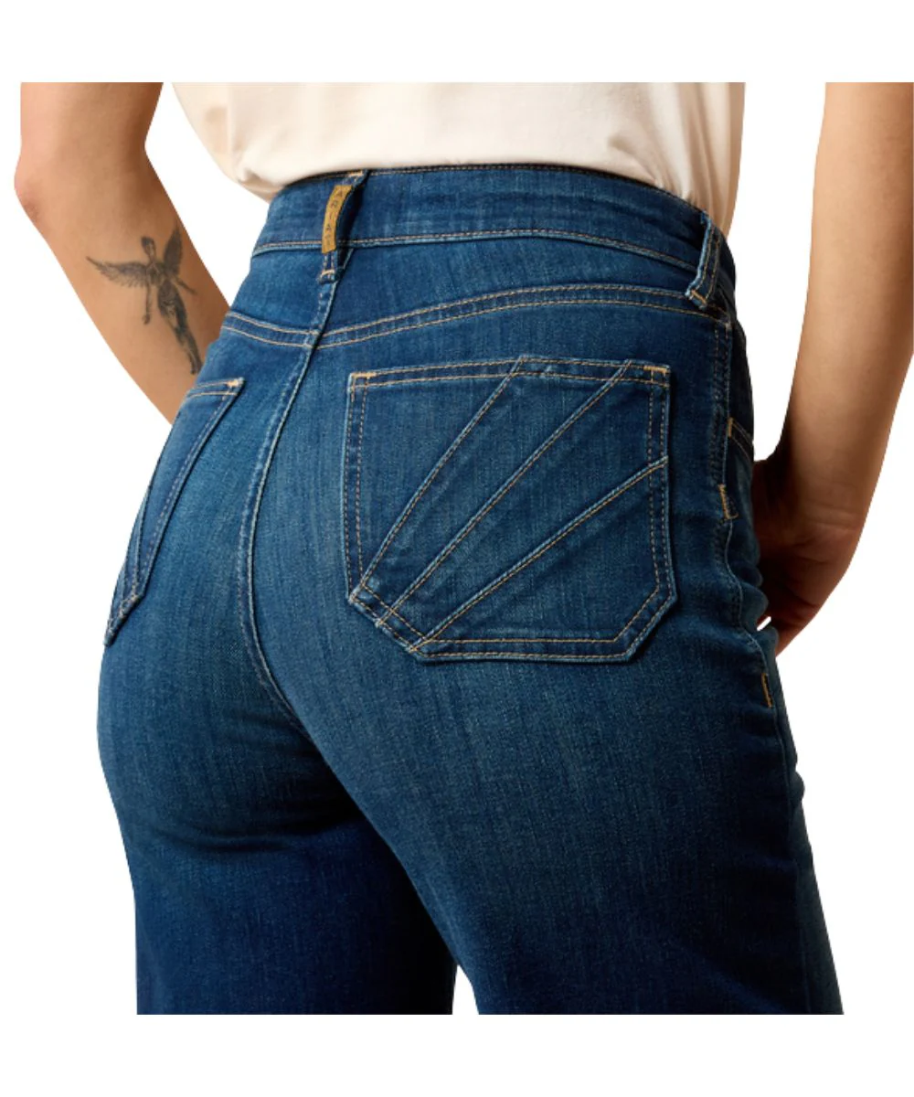 Ariat Women's Penelope Wide Leg Jean - Image 4