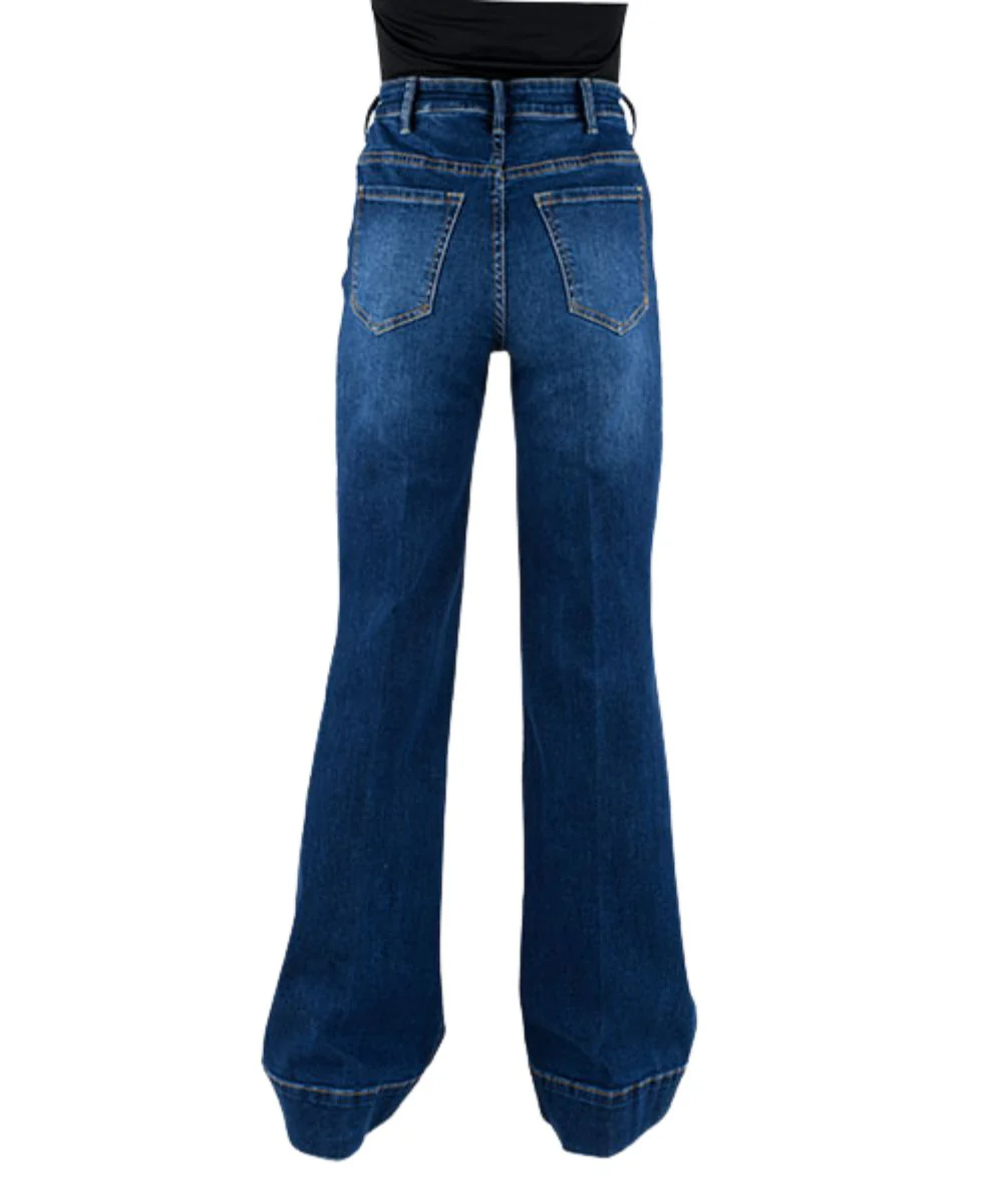 Stetson Women's Wide Leg Trouser Jean - Image 2