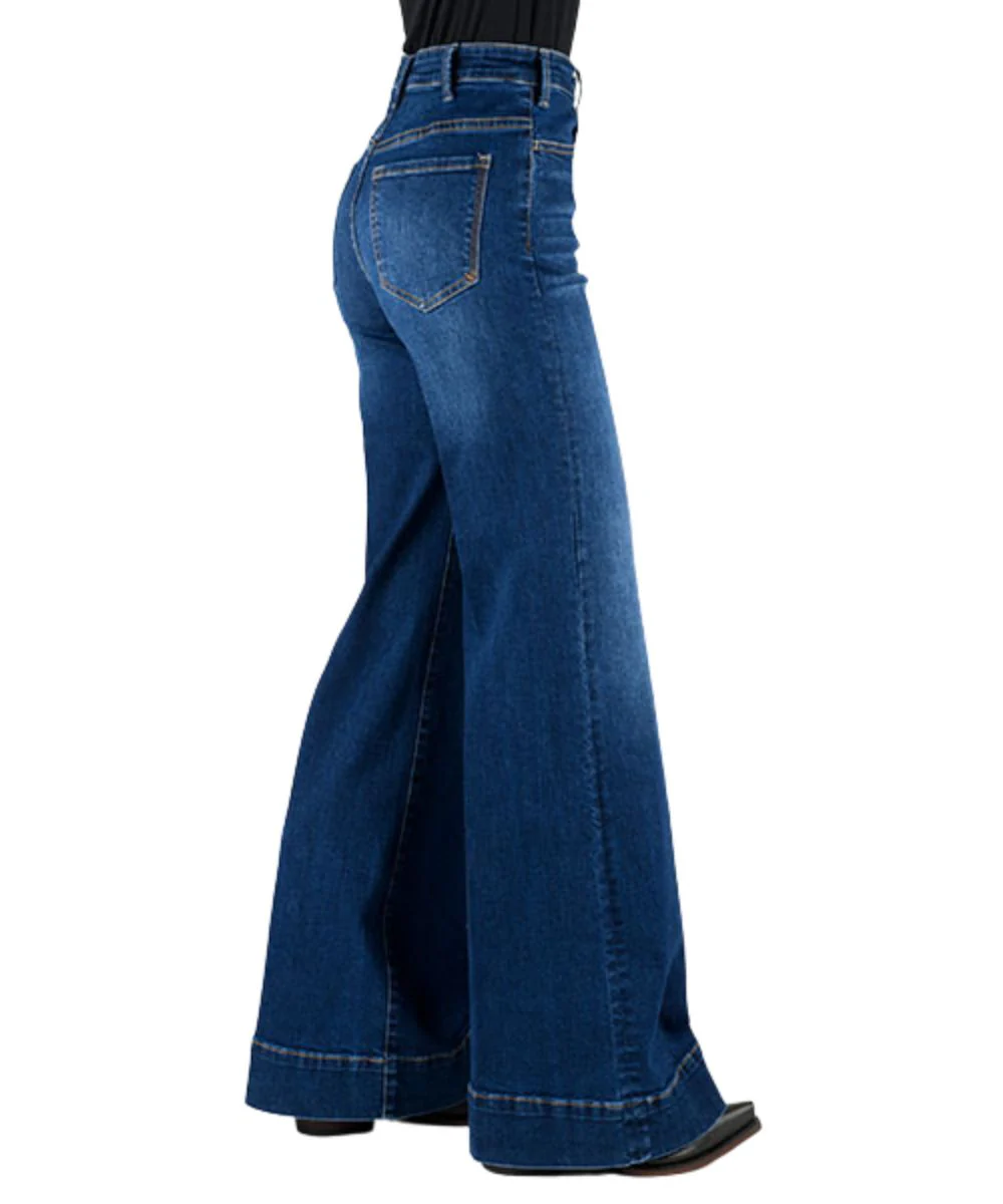 Stetson Women's Wide Leg Trouser Jean - Image 3