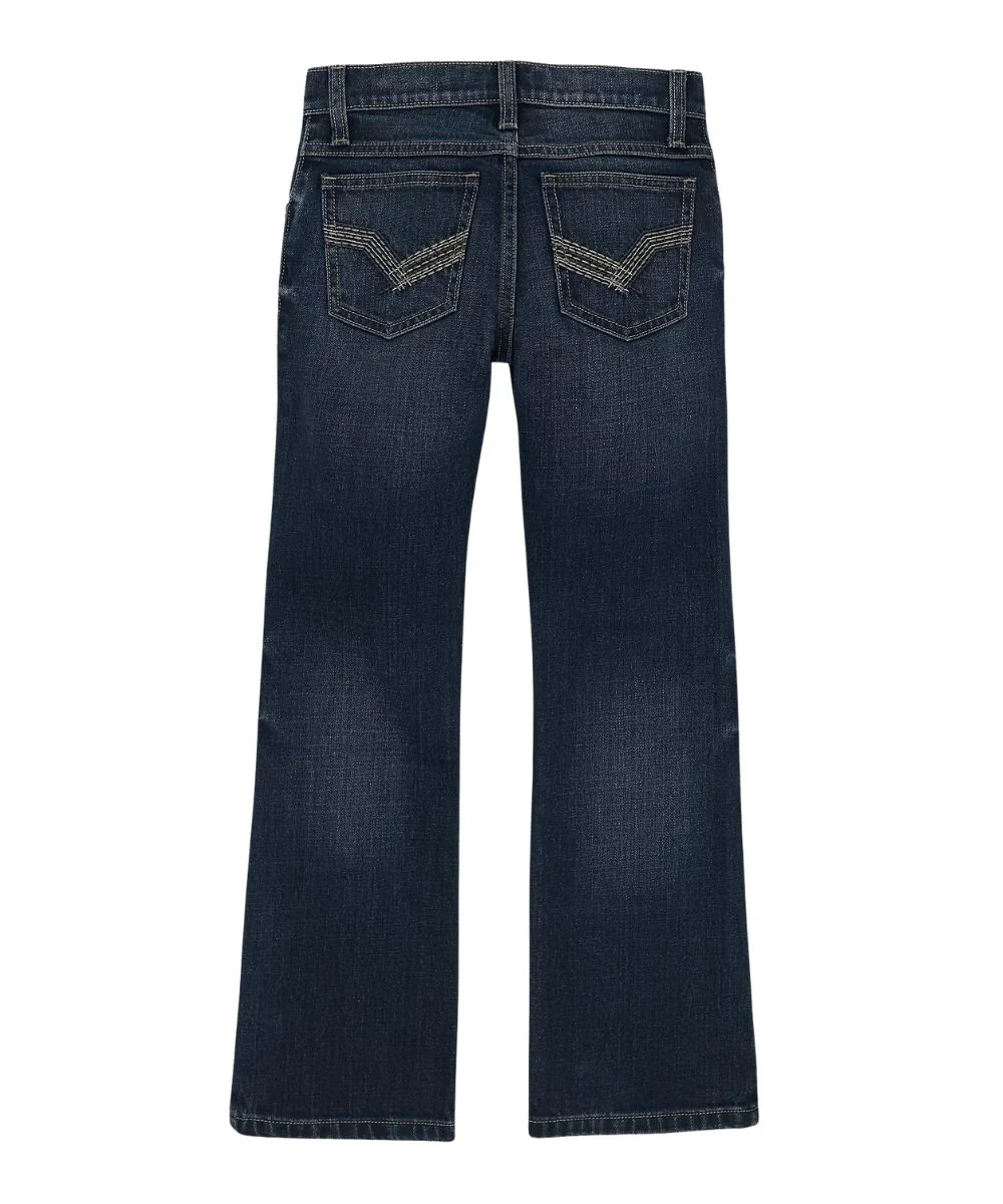 Wrangler Boys' 20X No. 42 Vintage Caleb Boot Cut Jean - Image 2