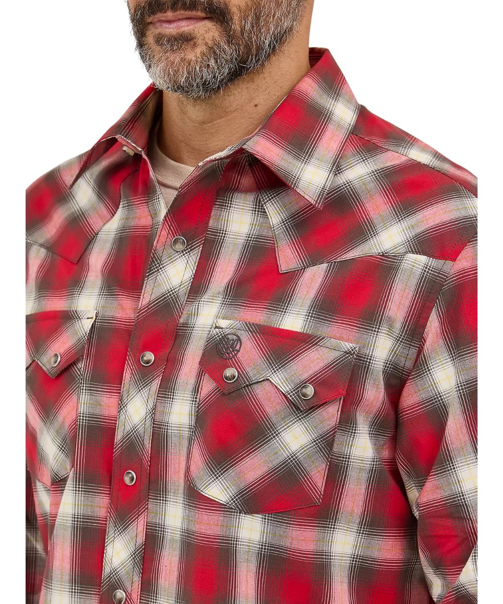 Wrangler Men's Retro Western Snap Shirt - Image 3