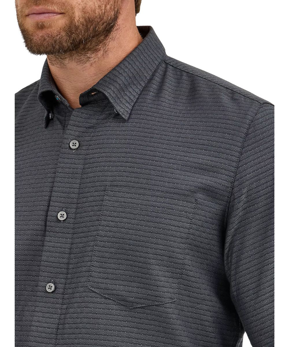 Wrangler Men's Cody Johnson Button Down Shirt - Image 3