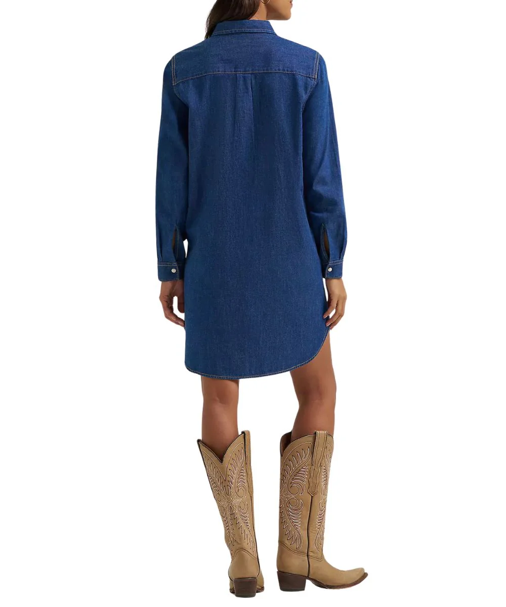 Wrangler Women's Denim Shirt Dress - Image 2