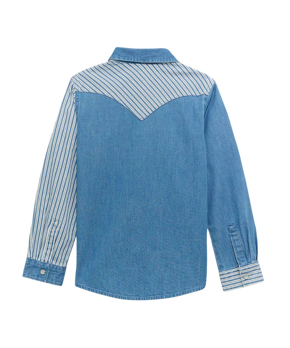Wrangler Girls' Western Snap Shirt - Image 3
