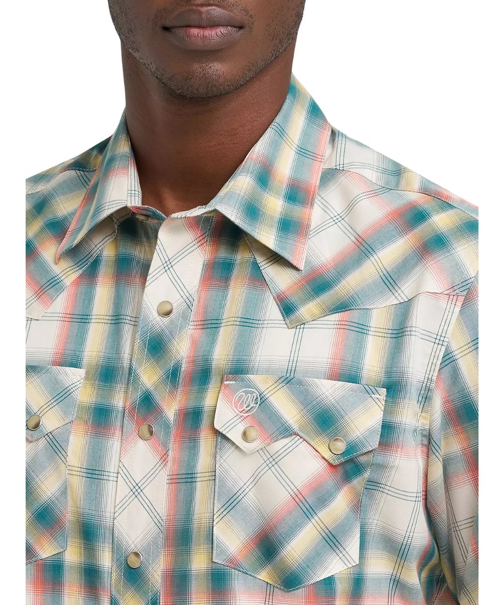 Wrangler Men's Retro Western Snap Shirt - Image 3