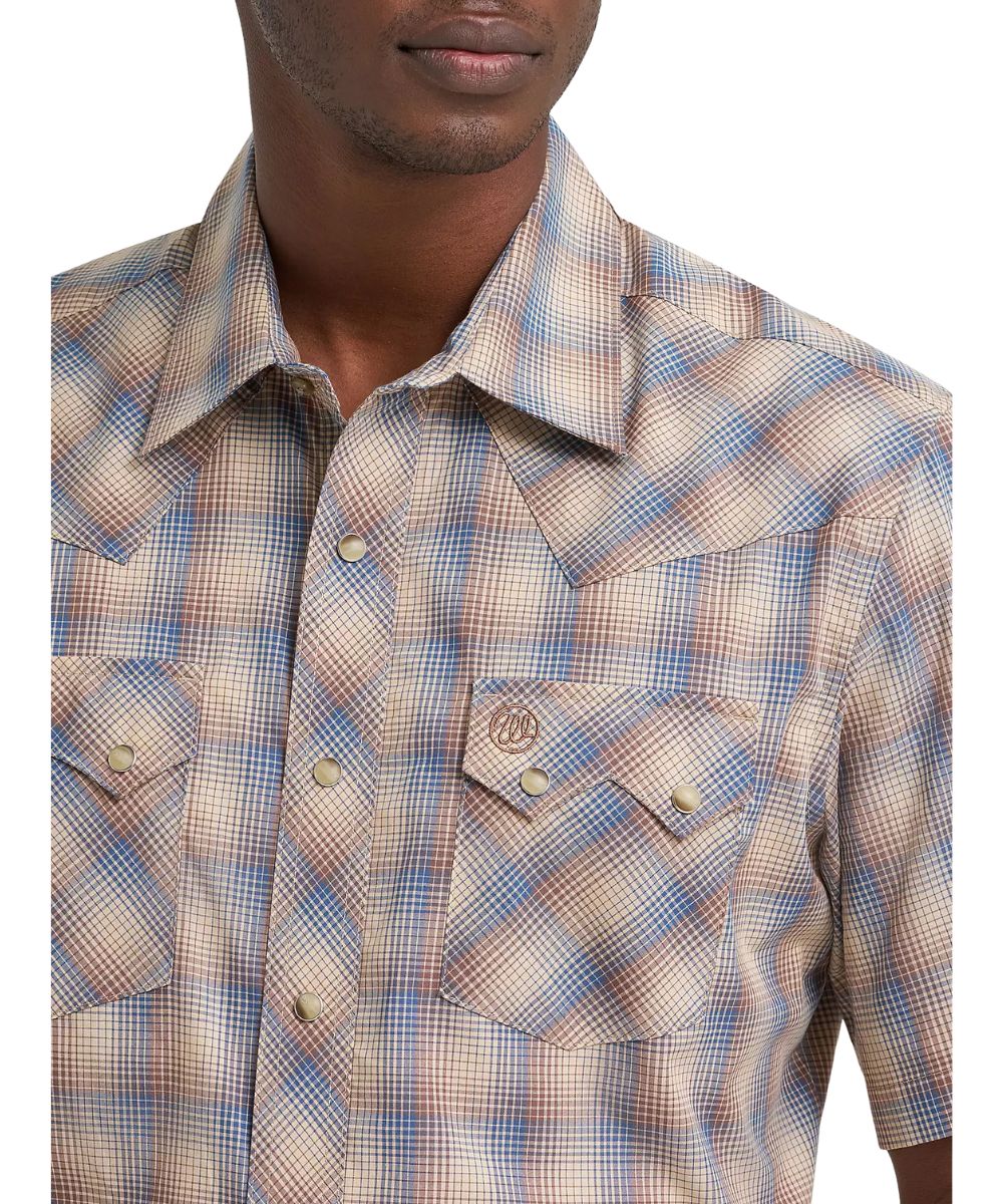 Wrangler Men's Retro Western Snap Shirt - Image 3