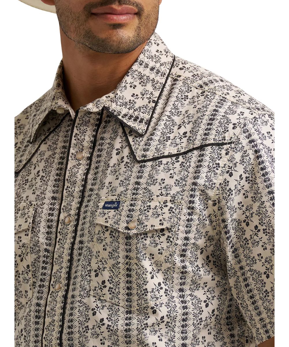 Wrangler Men's Western Snap Shirt - Image 3