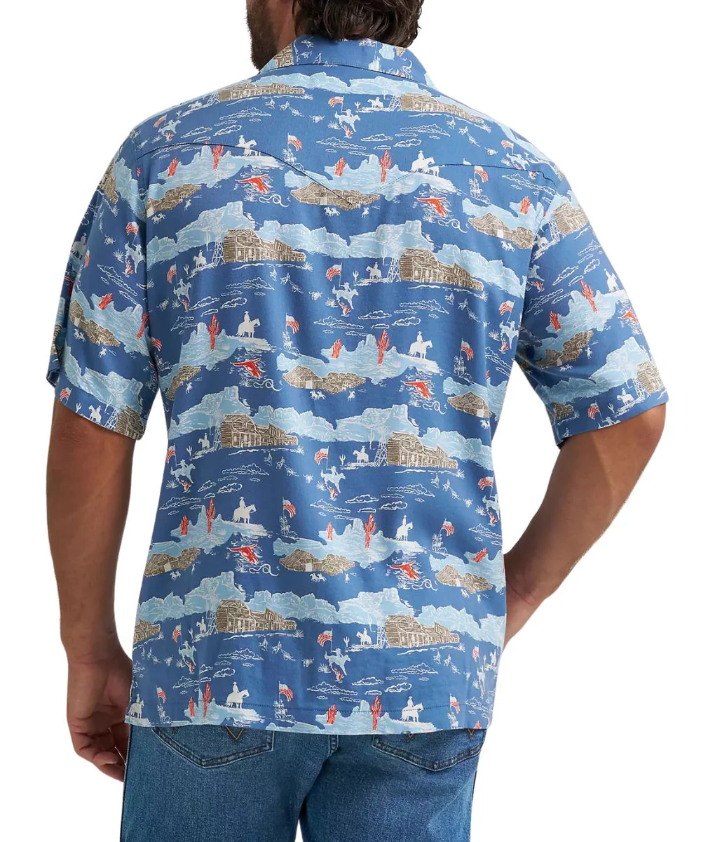 Wrangler Men's Coconut Cowboy Camp Shirt - Image 2