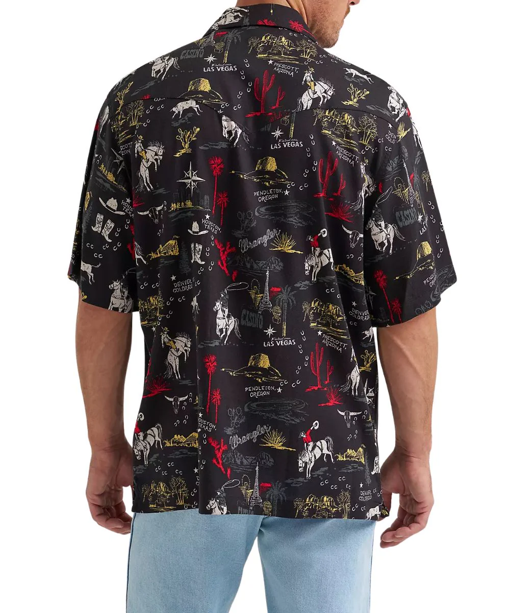 Wrangler Men's Coconut Cowboy Camp Shirt - Image 2