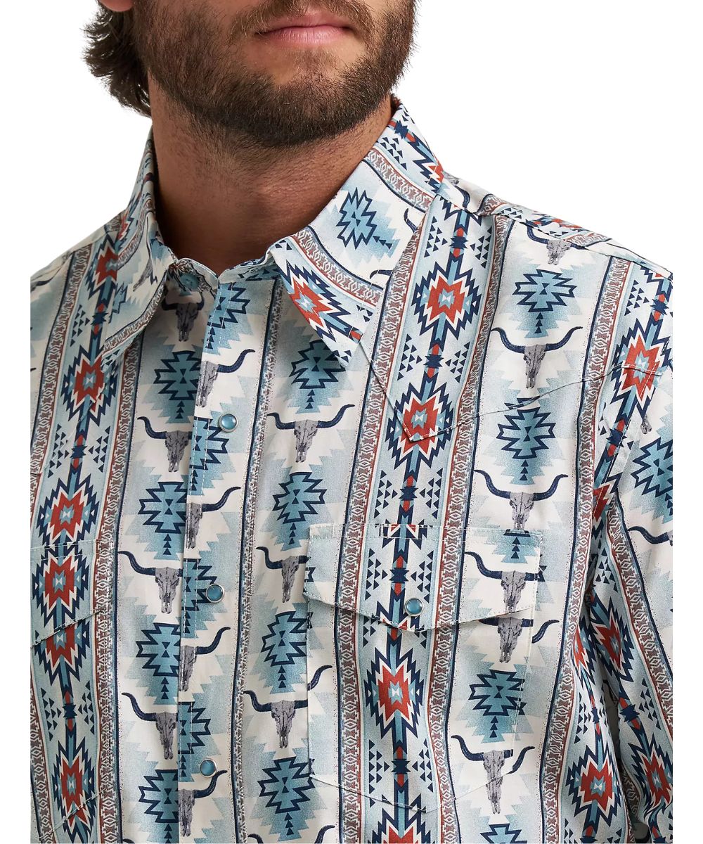 Wrangler Men's Checotah Snap Shirt - Image 3
