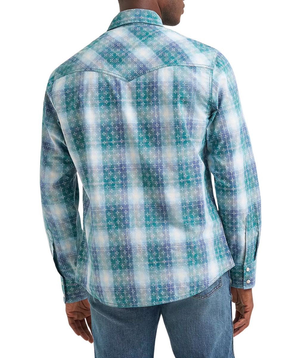 Wrangler Men's Retro Western Snap Shirt - Image 2