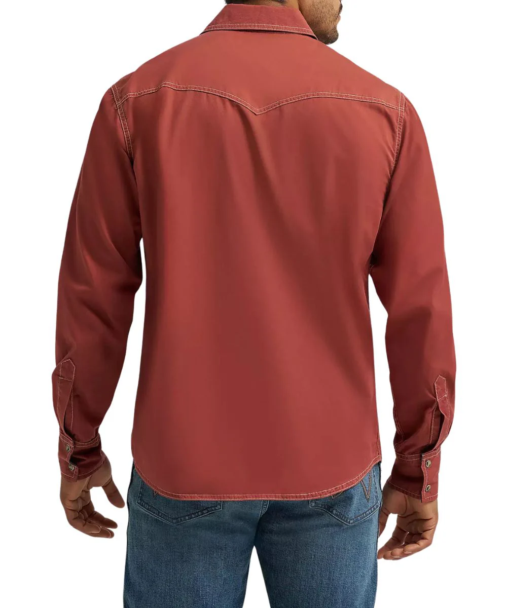 Wrangler Men's Retro Western Snap Shirt - Image 2