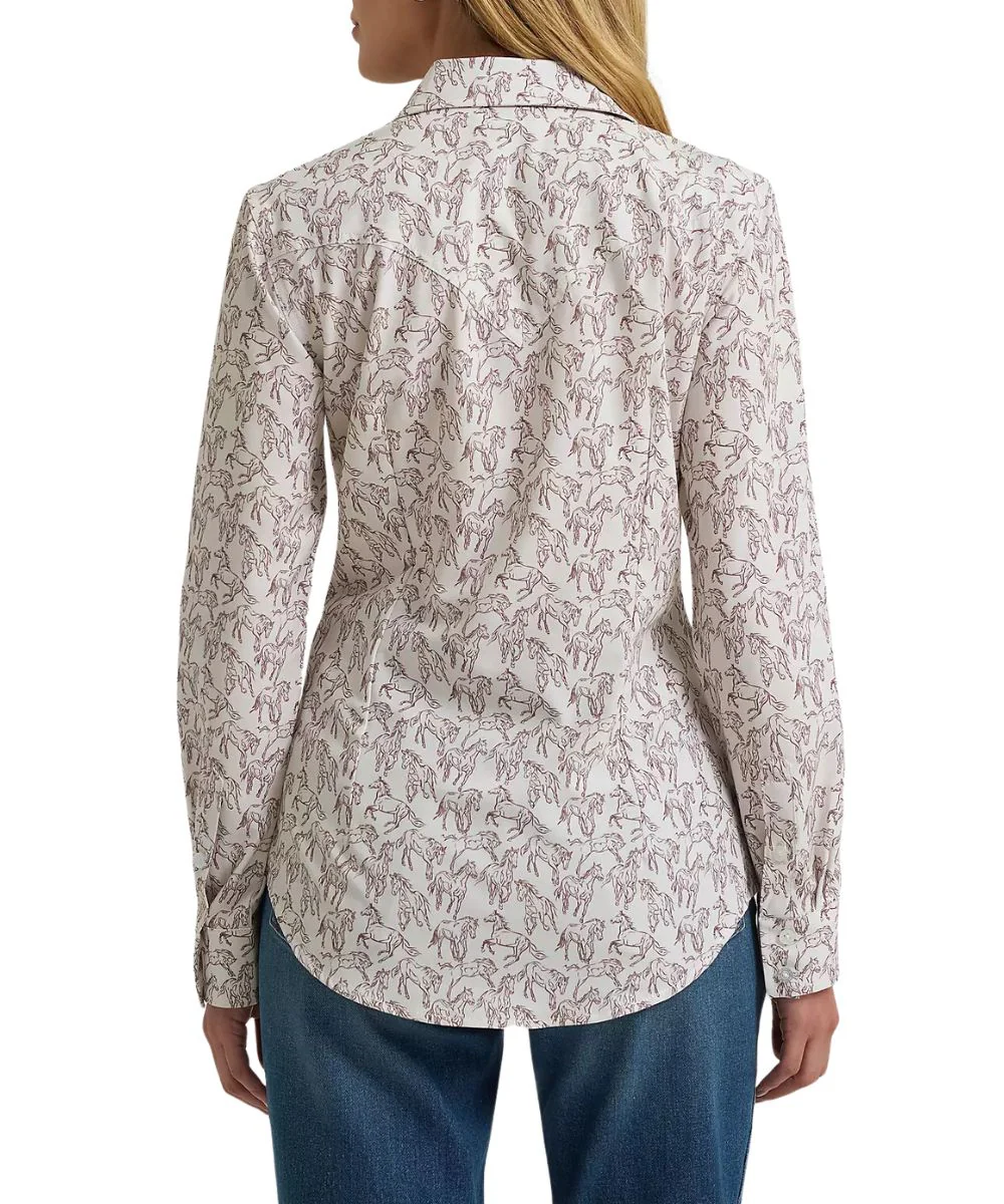 Wrangler Women's Aria Performance Button Down Shirt - Image 2