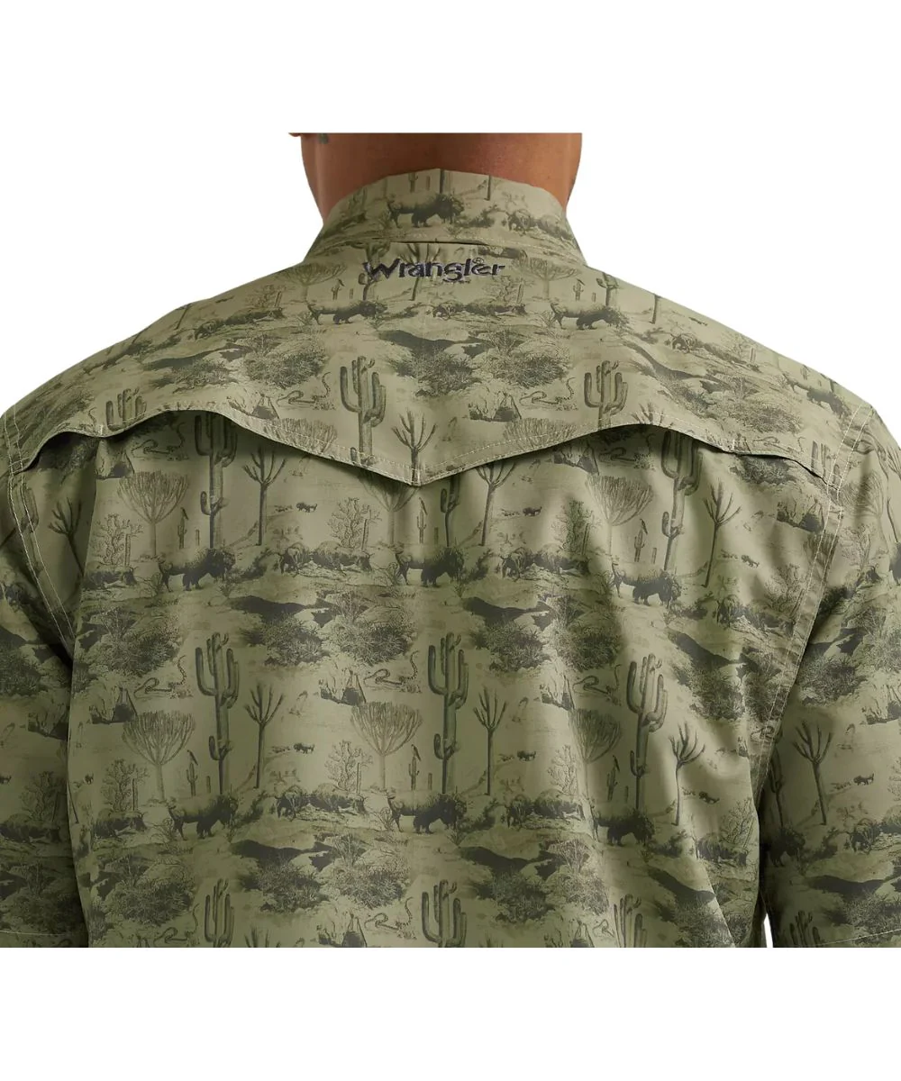 Wrangler Men's ATG Performance Snap Shirt - Image 5