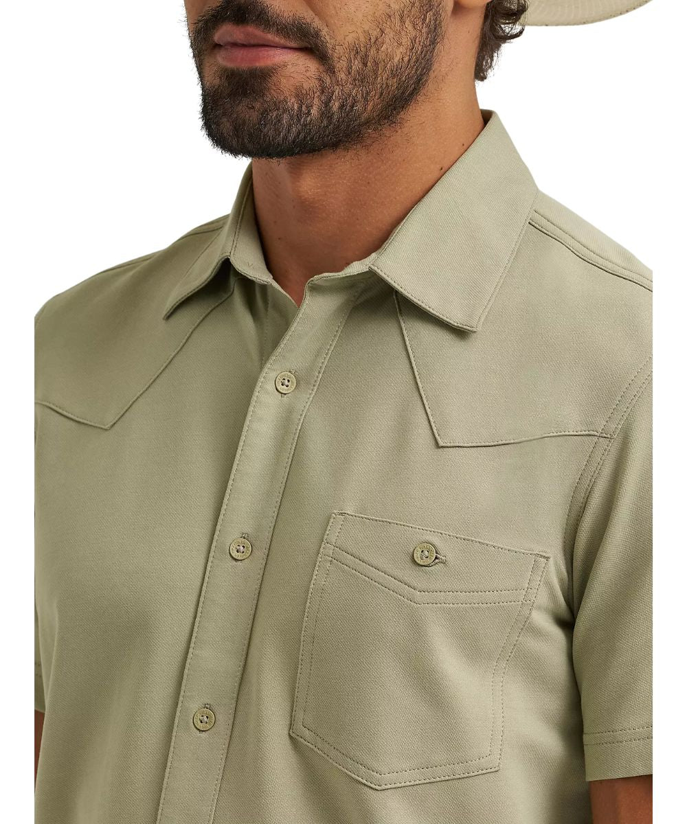 Wrangler Men's ATG Performance Button Down Shirt - Image 3