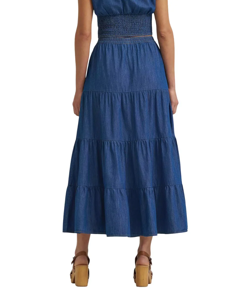 Wrangler Women's Denim Maxi Skirt - Image 2