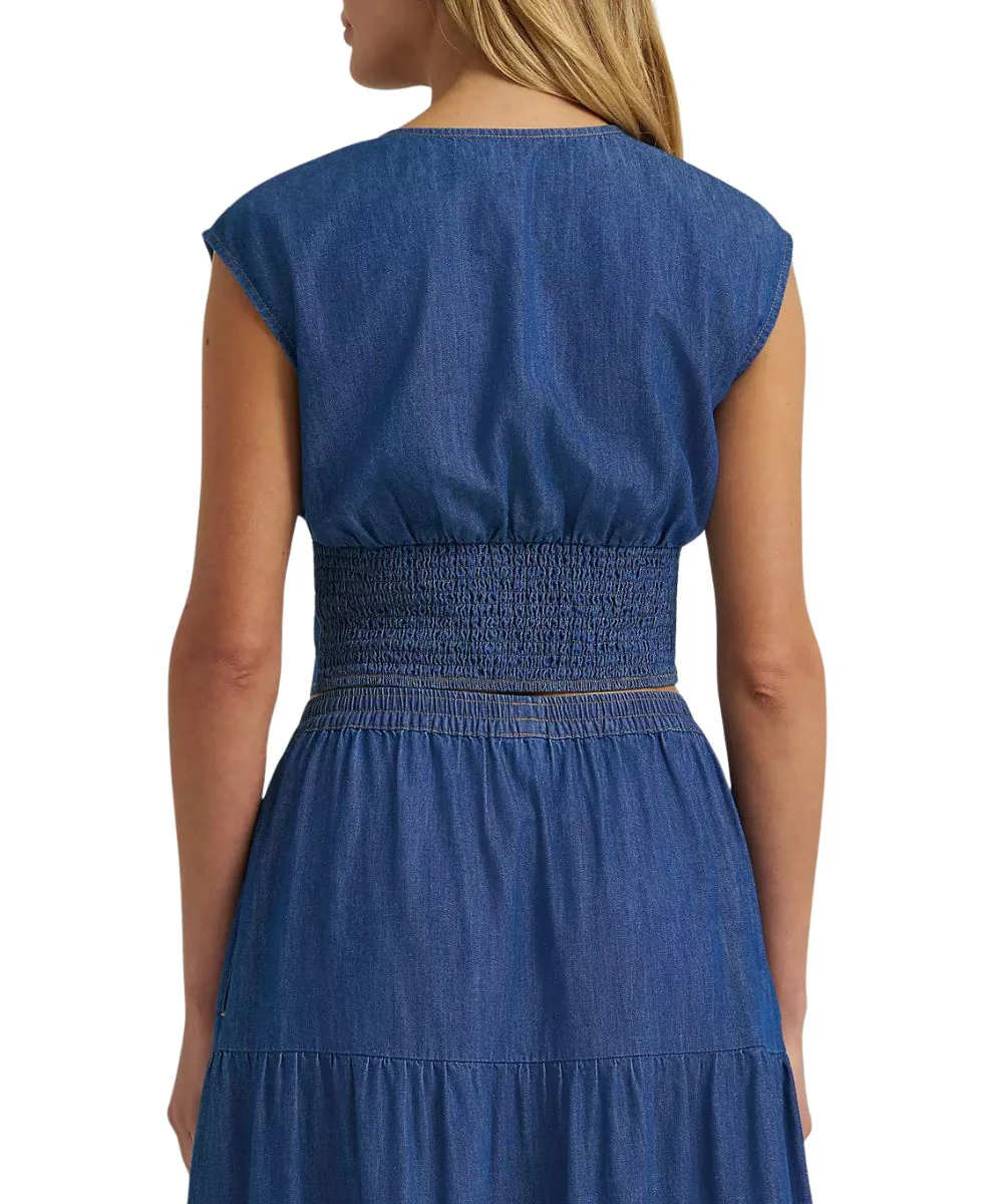 Wrangler Women's Denim Blouse - Image 2