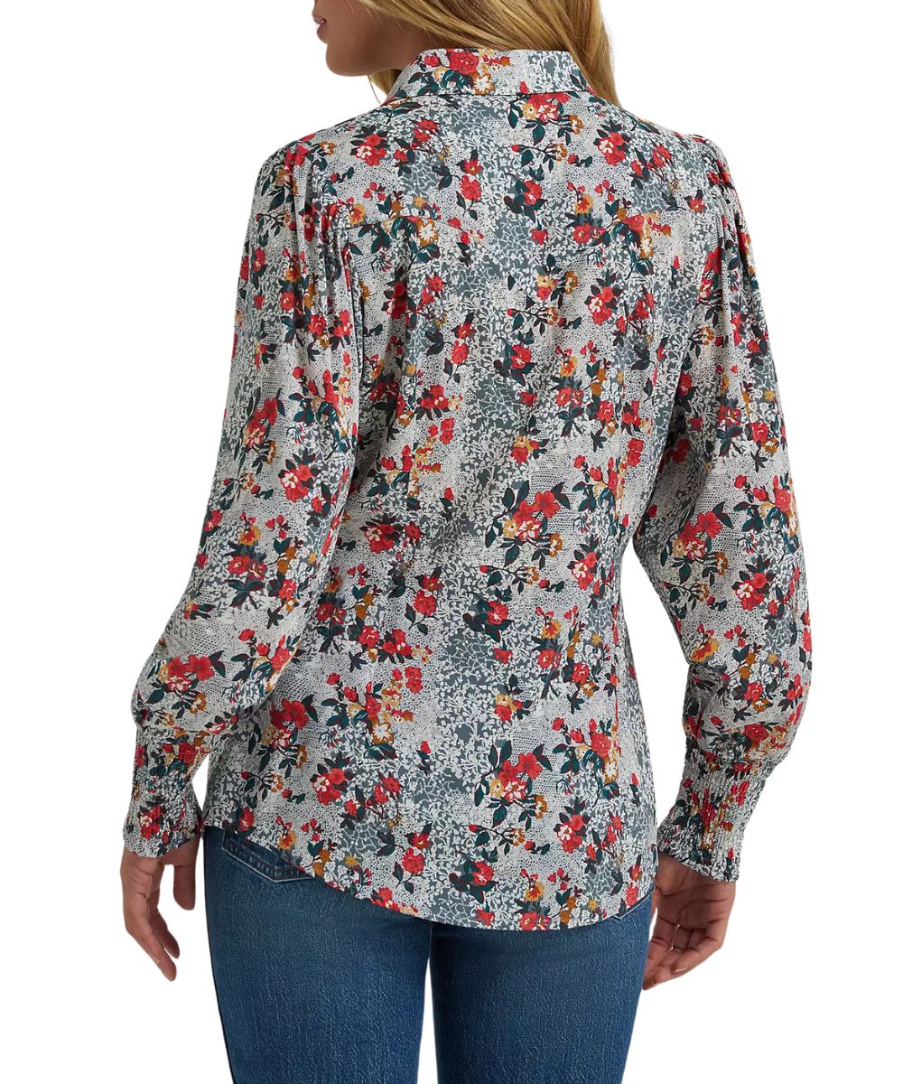 Wrangler Women's Western Snap Blouse - Image 2