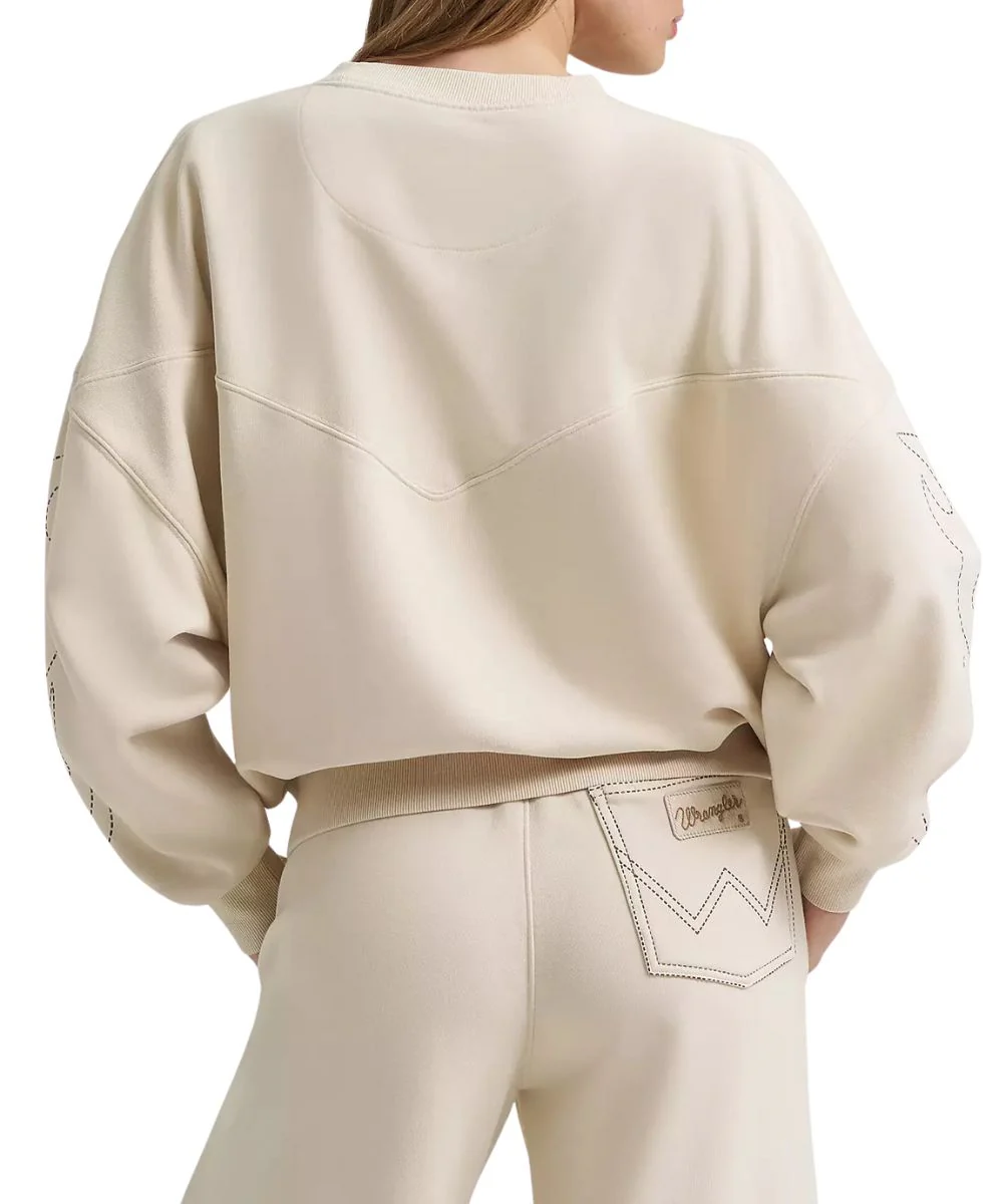 Wrangler Women's Lainey Wilson Cowboy Sweatshirt - Image 2