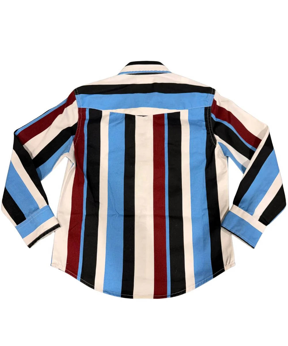 Wrangler Boys' Brushpopper Western Snap Shirt - Image 3