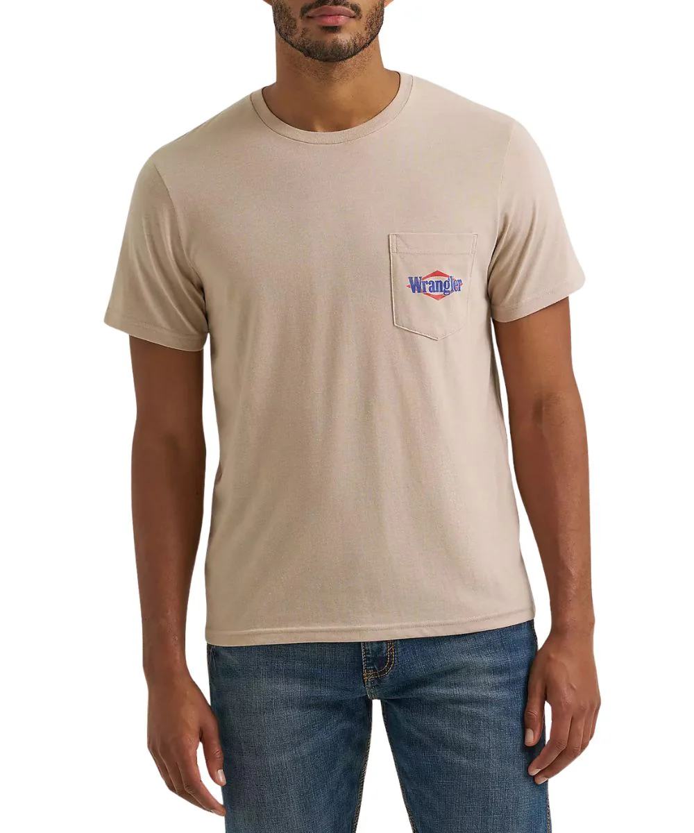 Wrangler Men's Framed Logo Tee - Image 2