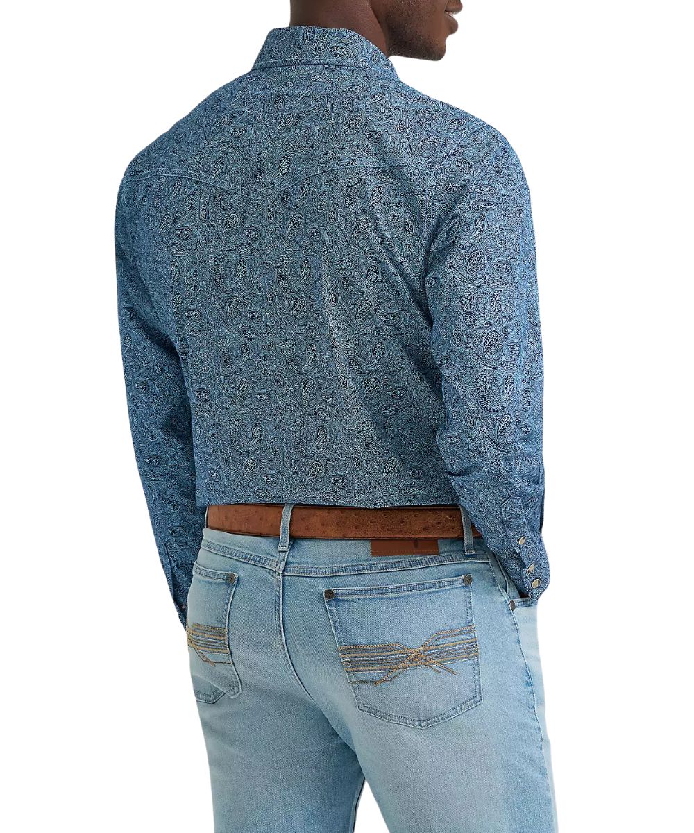 Wrangler Men's 20X Western Snap Shirt - Image 2