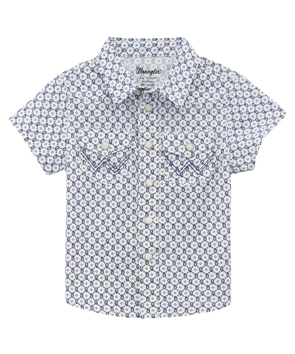 Wrangler Little Boys' Western Snap Shirt - Image 2