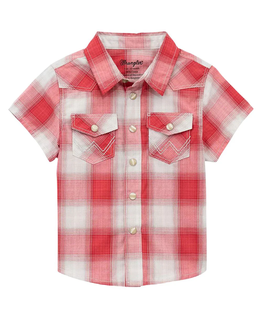 Wrangler Little Boys' Retro Western Snap Shirt - Image 2