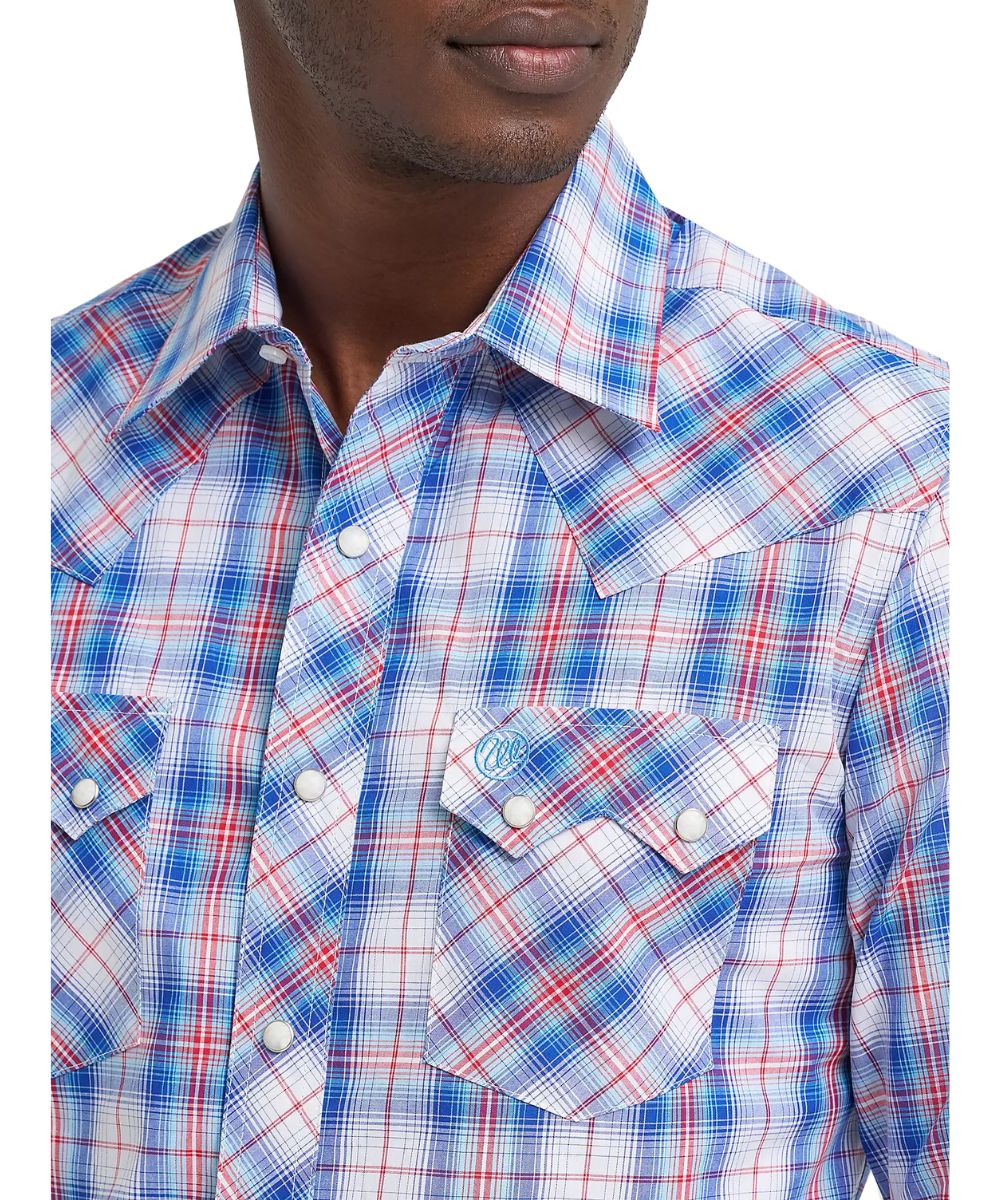 Wrangler Men's Retro Western Snap Shirt - Image 3