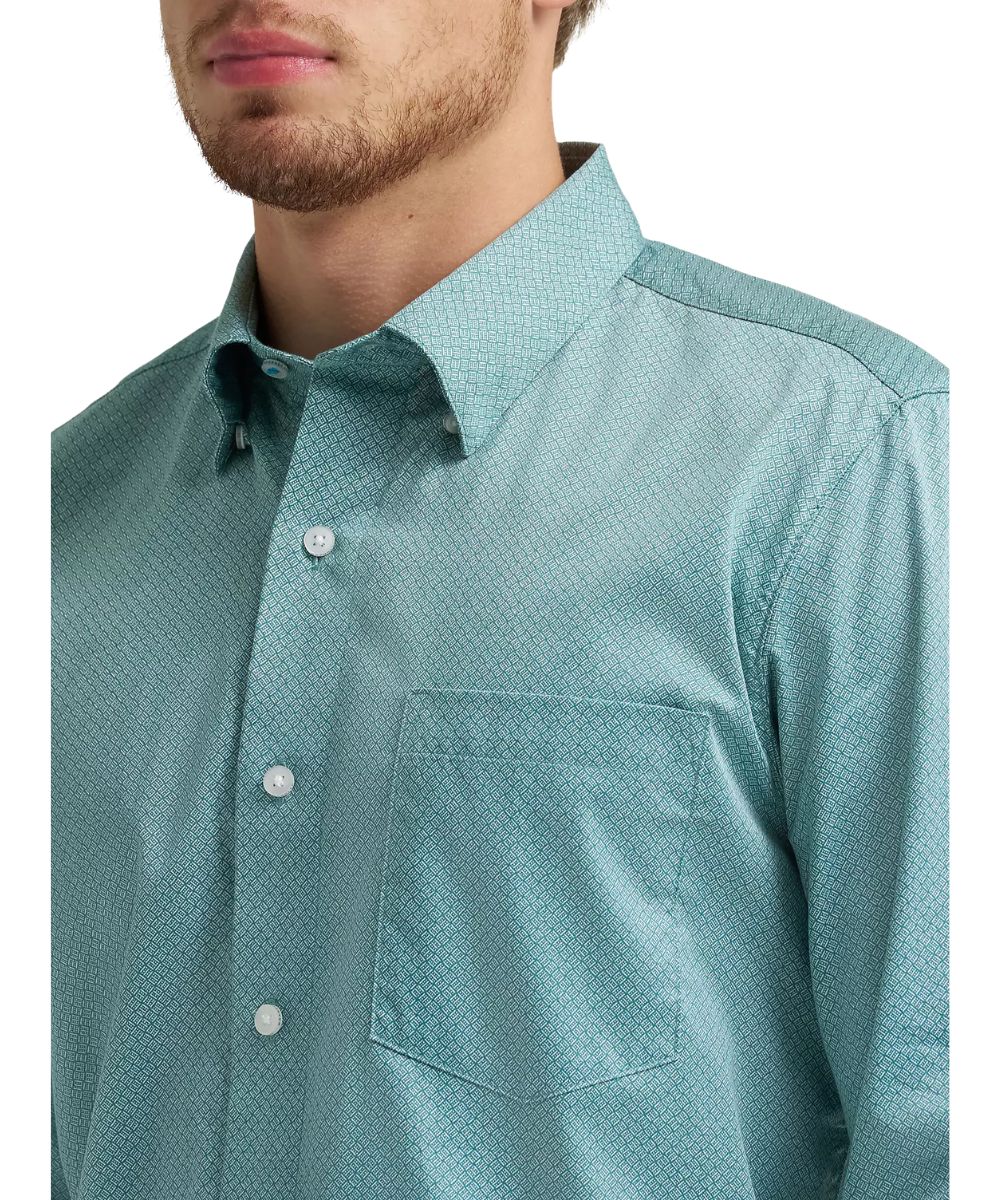 Wrangler Men's Cody Johnson Button Down Shirt - Image 3