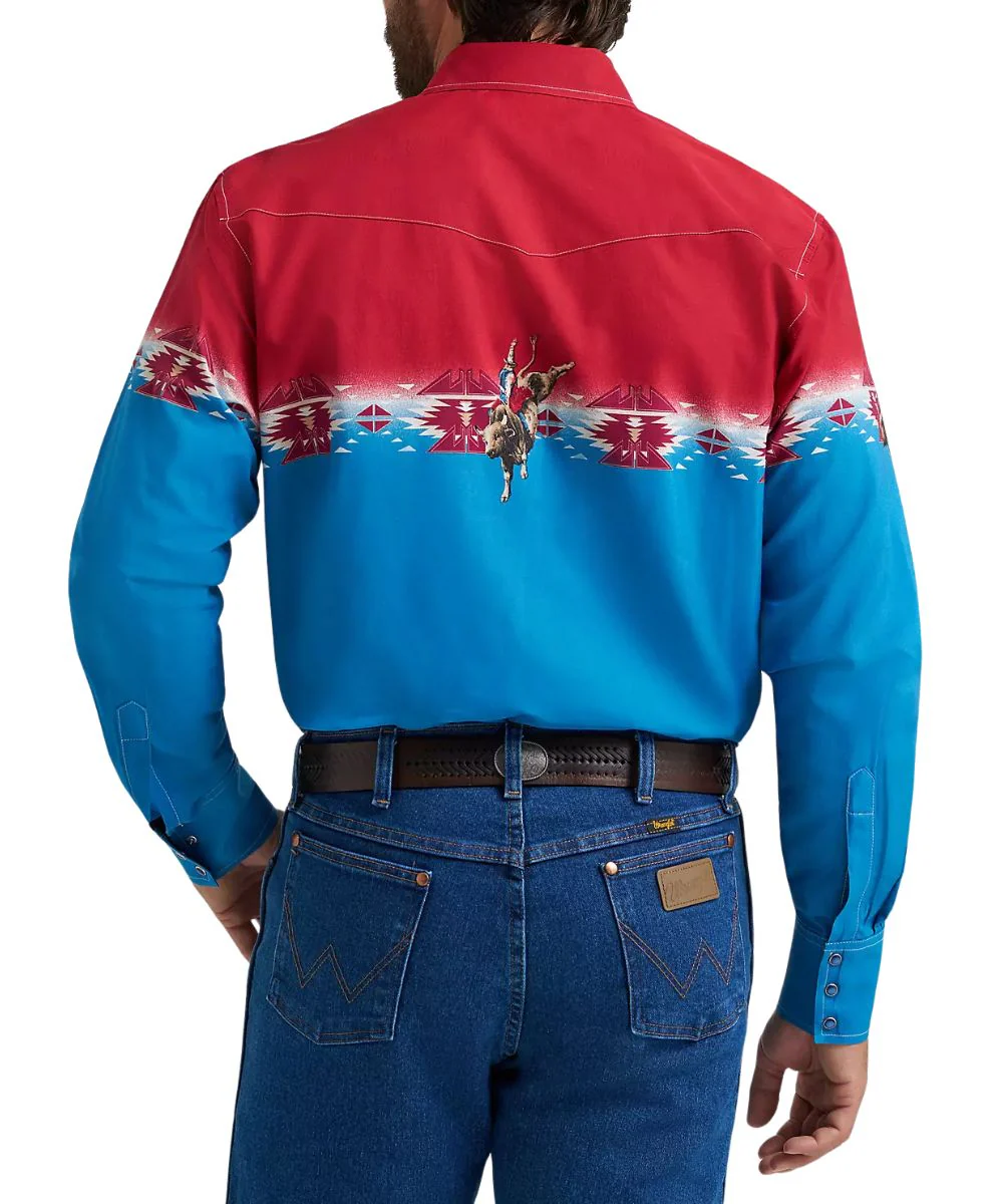 Wrangler Men's Checotah Western Snap Shirt - Image 2