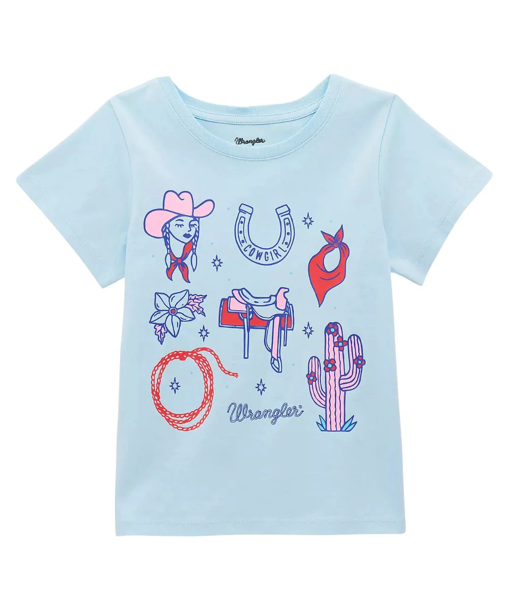 Wrangler Girls' Cowgirl Tee - Image 2