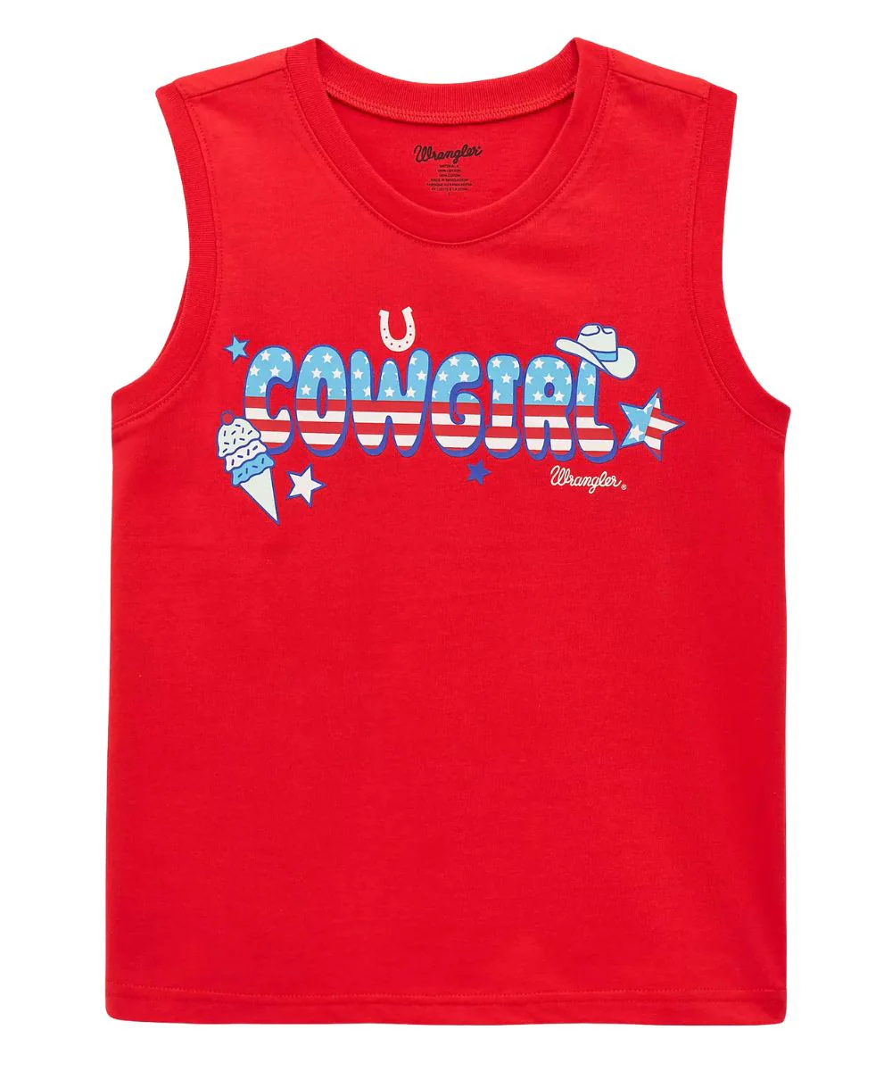 Wrangler Girls' Cowgirl Tank Top - Image 2