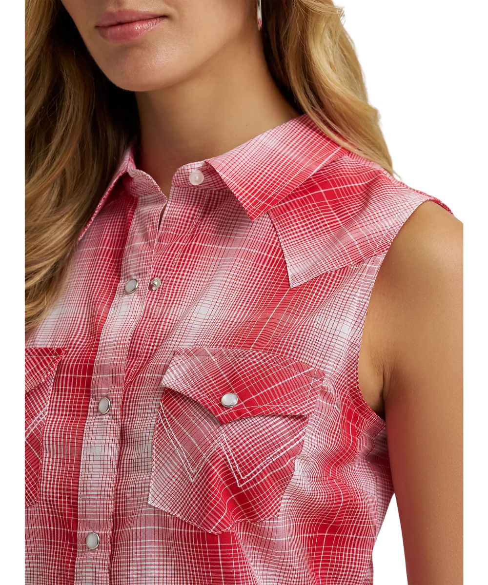 Wrangler Women's Western Essential Snap Shirt - Image 3